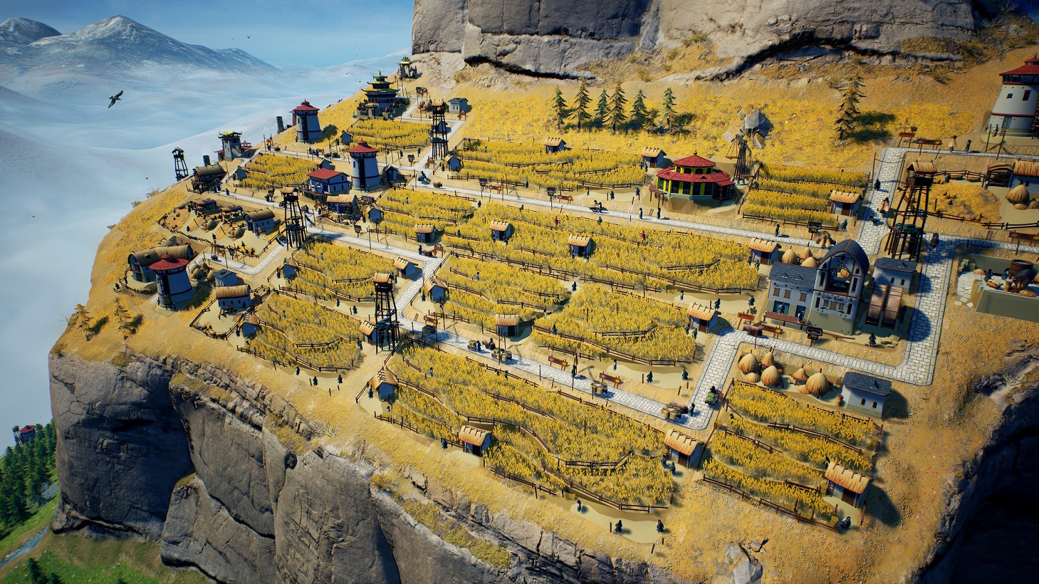 山上建城遊戲《峰頂王國》新預告 將於2022年發售 山上建城遊戲《峰頂王國》新預告 將於2022年發售