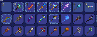 《泰拉瑞亞》全召喚師武器展示介紹