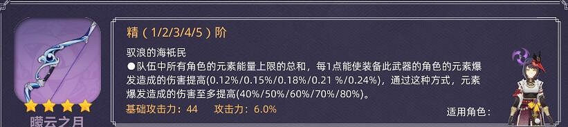 《原神》新手武器選擇什麽好？新手武器弓箭推薦