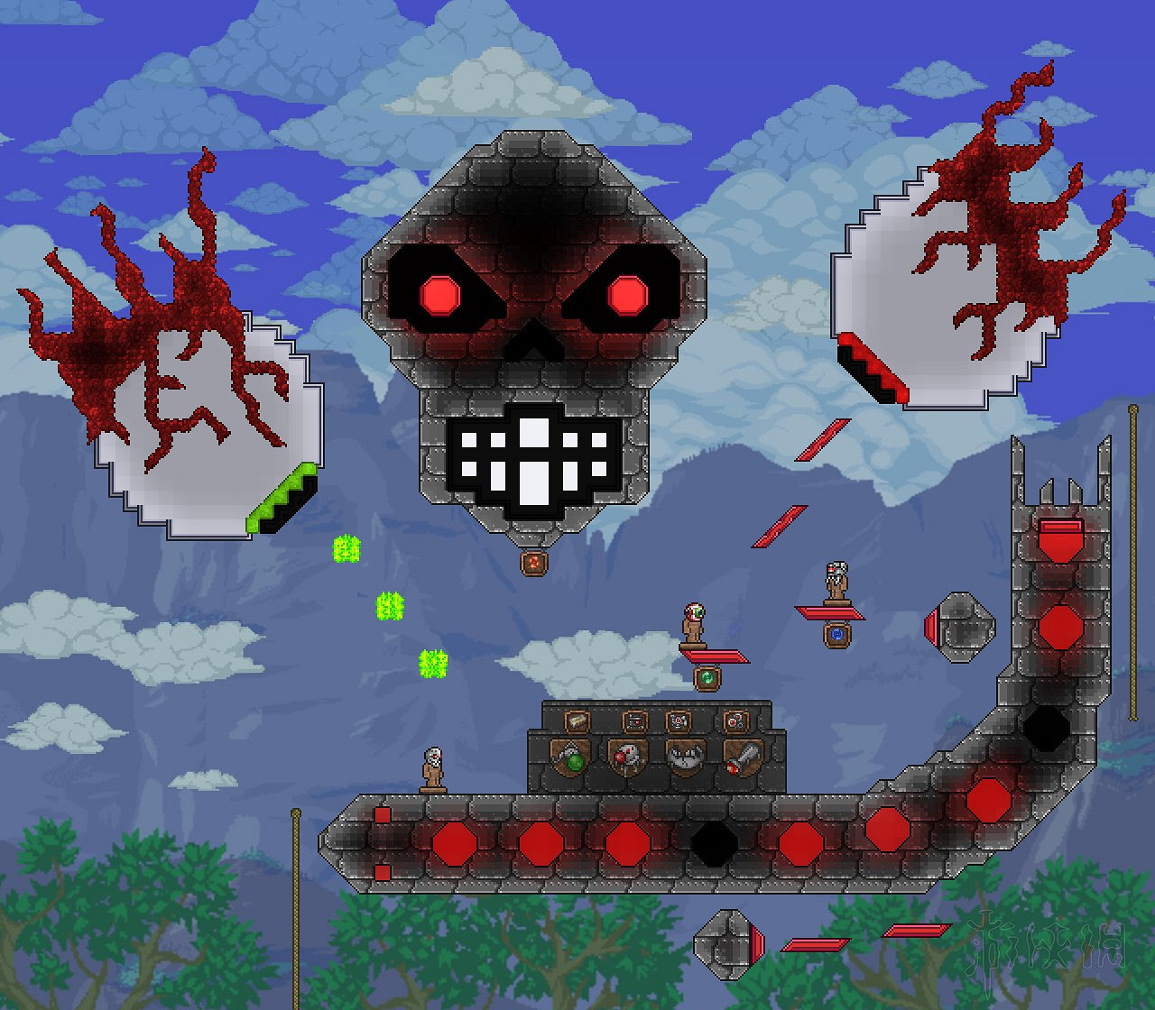 《泰拉瑞亞》好看的建築房子構造匯總 精美建築設計圖一覽