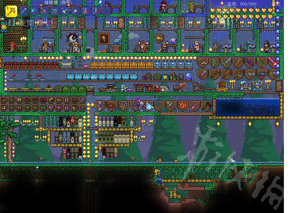 《泰拉瑞亞》戰鬥型玩家怎麽布局?戰鬥型玩家布局技巧 《泰拉瑞亞》戰鬥型玩家怎麽布局?戰鬥型玩家布局技巧