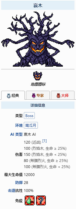 《泰拉瑞亞》南瓜月事件中有什麽Boss?南瓜月事件Boss介紹分享 《泰拉瑞亞》南瓜月事件中有什麽Boss?南瓜月事件Boss介紹分享