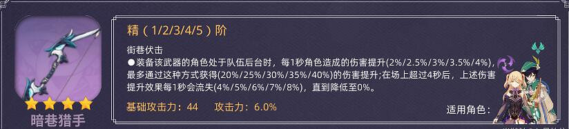 《原神》新手武器選擇什麽好？新手武器弓箭推薦