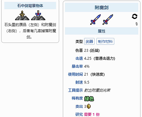 《泰拉瑞亞》附魔劍怎麽找?泰拉瑞亞附魔劍獲取攻略 《泰拉瑞亞》附魔劍怎麽找?泰拉瑞亞附魔劍獲取攻略