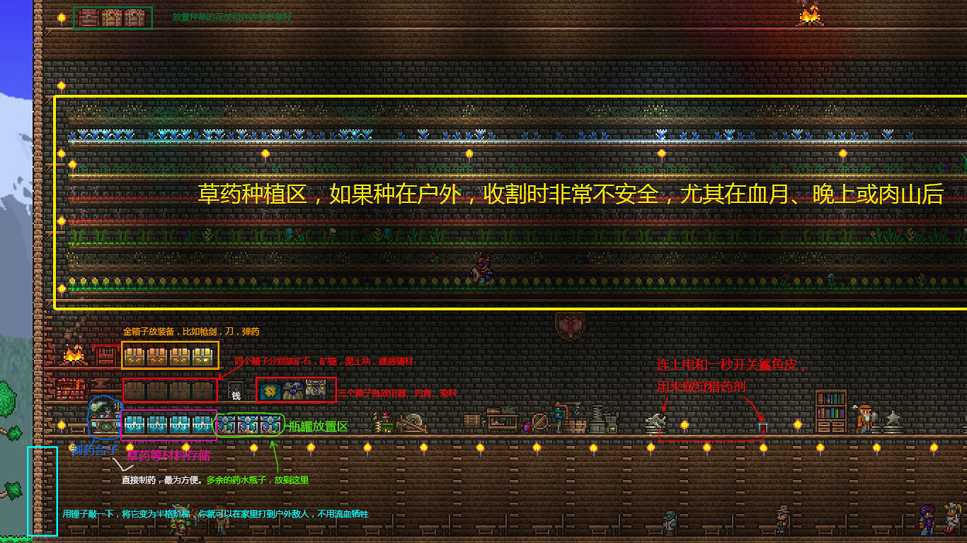 《泰拉瑞亞》新手最實用老家推薦分享