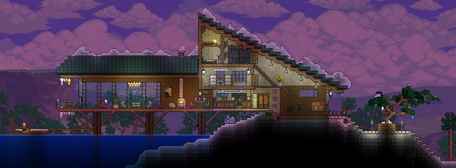 《泰拉瑞亞》好看的建築房子構造匯總 精美建築設計圖一覽