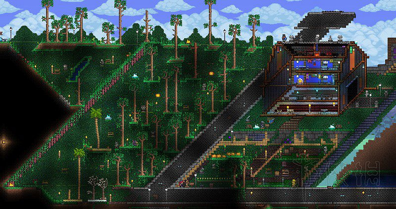 《泰拉瑞亞》好看的建築房子構造匯總 精美建築設計圖一覽