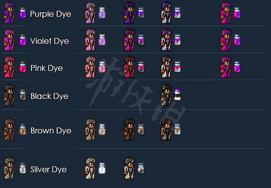 《泰拉瑞亞》染料大全 染料怎麽做 《泰拉瑞亞》染料大全 染料怎麽做