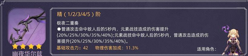 《原神》新手武器選擇什麽好？新手武器弓箭推薦