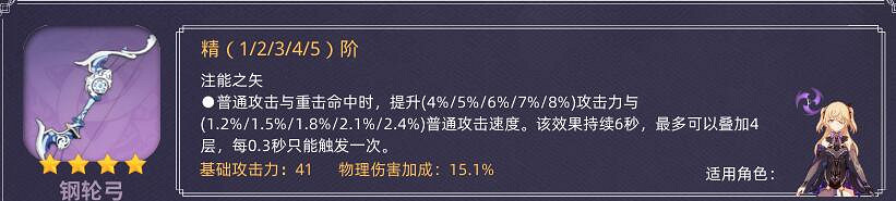 《原神》新手武器選擇什麽好？新手武器弓箭推薦