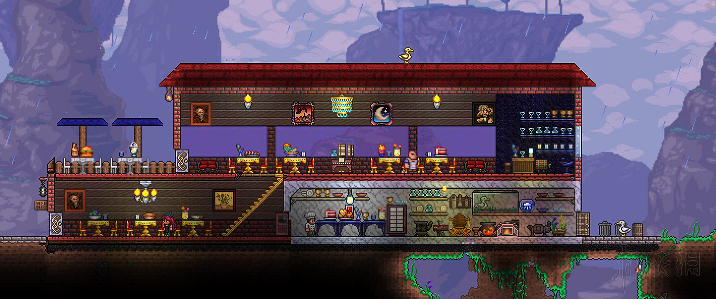 《泰拉瑞亞》好看的建築房子構造匯總 精美建築設計圖一覽