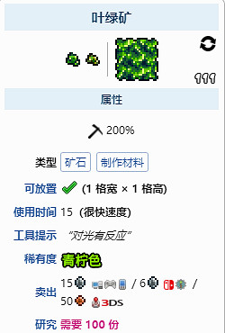 《泰拉瑞亞》葉綠礦用什麽挖?泰拉瑞亞葉綠礦獲取攻略 《泰拉瑞亞》葉綠礦用什麽挖?泰拉瑞亞葉綠礦獲取攻略