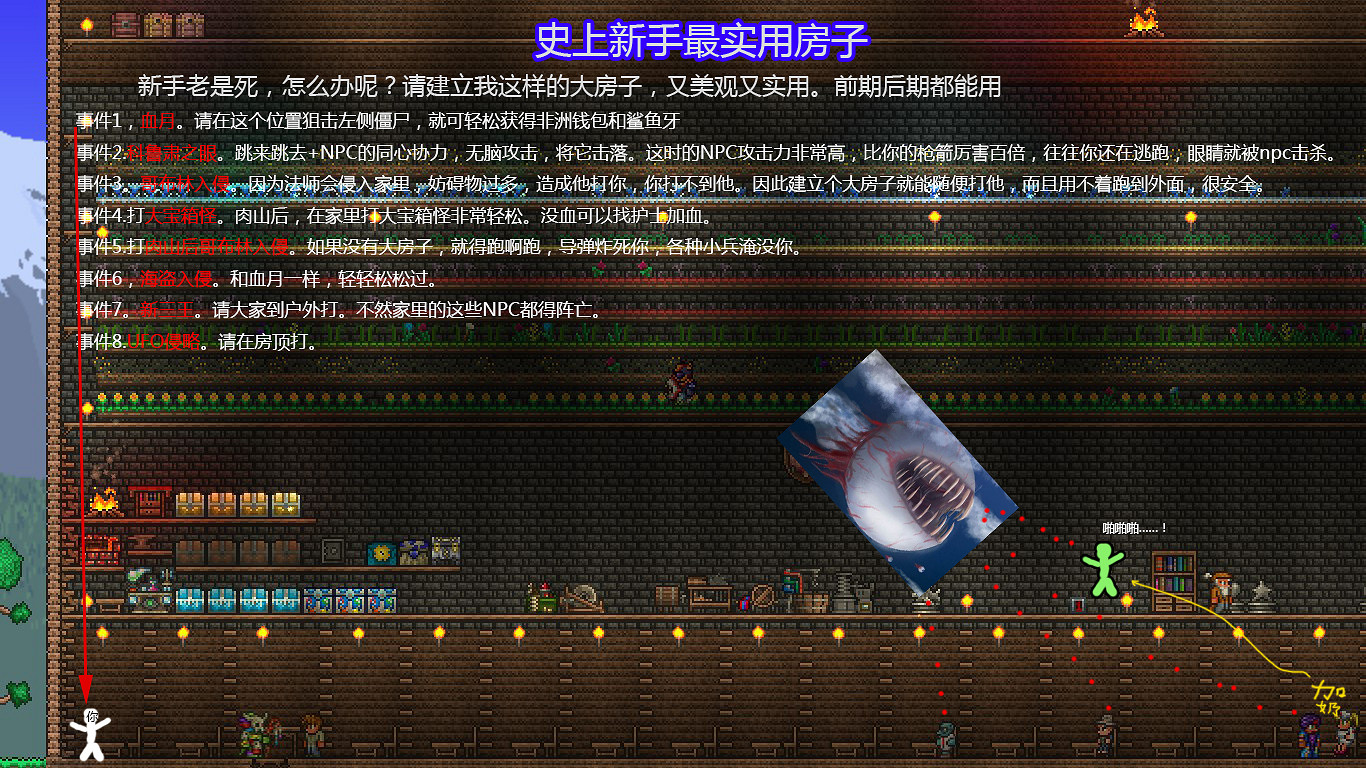 《泰拉瑞亞》新手最實用老家推薦分享