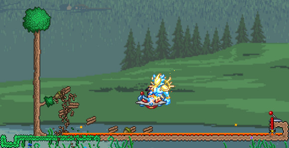 《泰拉瑞亞》怎麽快速收割樹木和種植樹木？快速收割樹木和種植樹木技巧