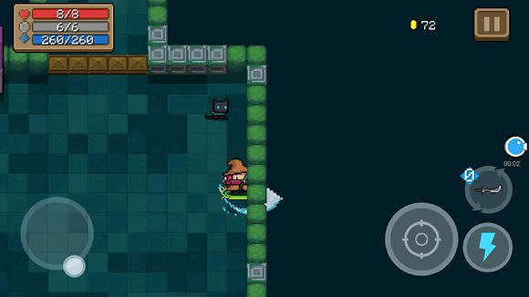 《元氣騎士》槍類近戰武器加速測試 槍類近戰武器加速度