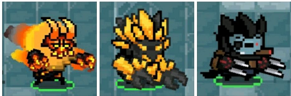 《元氣騎士》狼人皮膚特效一覽 狼人全皮膚特效對比