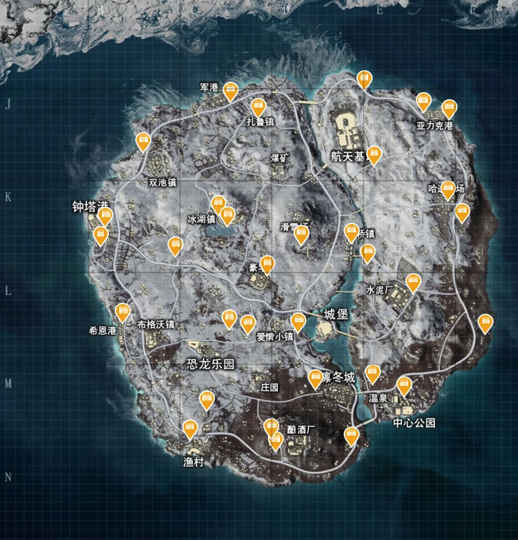 《和平精英》所有地圖的刷車點在哪 全地圖載具刷新點一覽 《和平精英》所有地圖的刷車點在哪 全地圖載具刷新點一覽