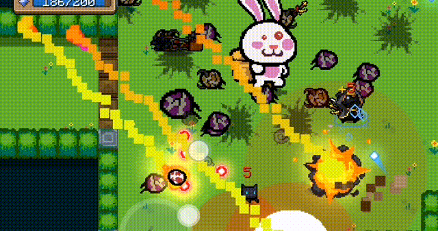 《元氣騎士》新Boss彩蛋兔技能動態欣賞 元氣騎士彩蛋兔影片預告