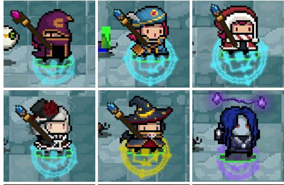 《元氣騎士》法師全皮膚匯總 法師全皮膚特效對比 《元氣騎士》法師全皮膚匯總 法師全皮膚特效對比