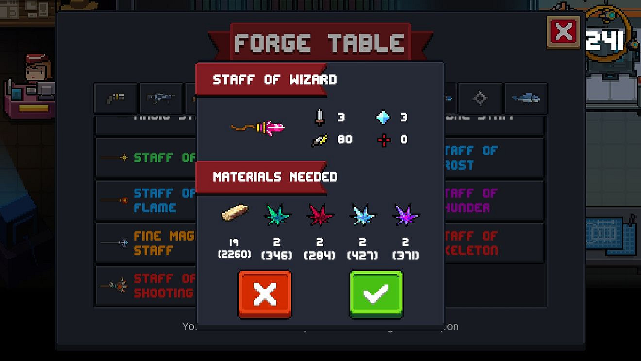 《元氣騎士》大巫師的舊法杖怎麽樣 2.2版本新武器大巫師的舊法杖介紹