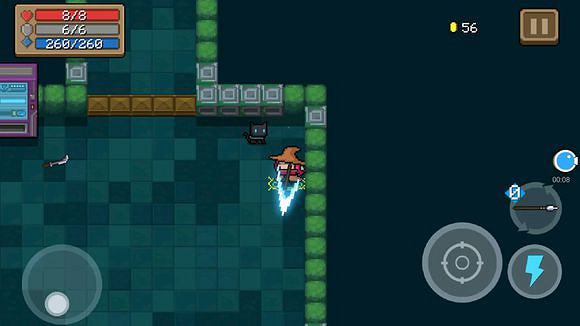 《元氣騎士》槍類近戰武器加速測試 槍類近戰武器加速度