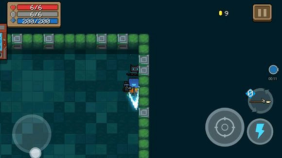 《元氣騎士》槍類近戰武器加速測試 槍類近戰武器加速度