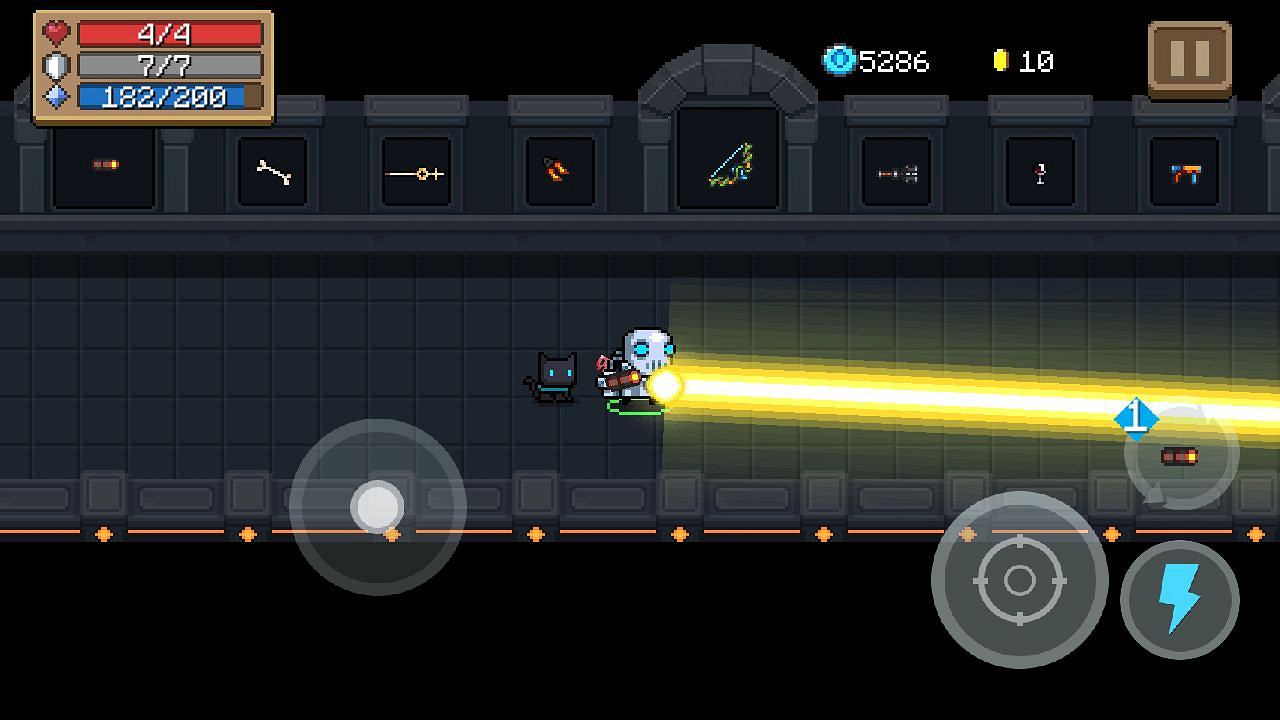 《元氣騎士》衛星浮遊炮怎麽樣 機器人初始武器衛星浮遊炮使用攻略