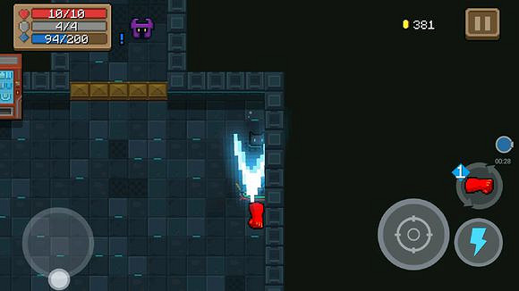 《元氣騎士》槍類近戰武器加速測試 槍類近戰武器加速度