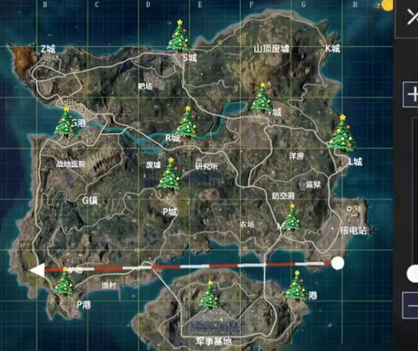 《和平精英》聖誕樹在哪 聖誕樹位置2020