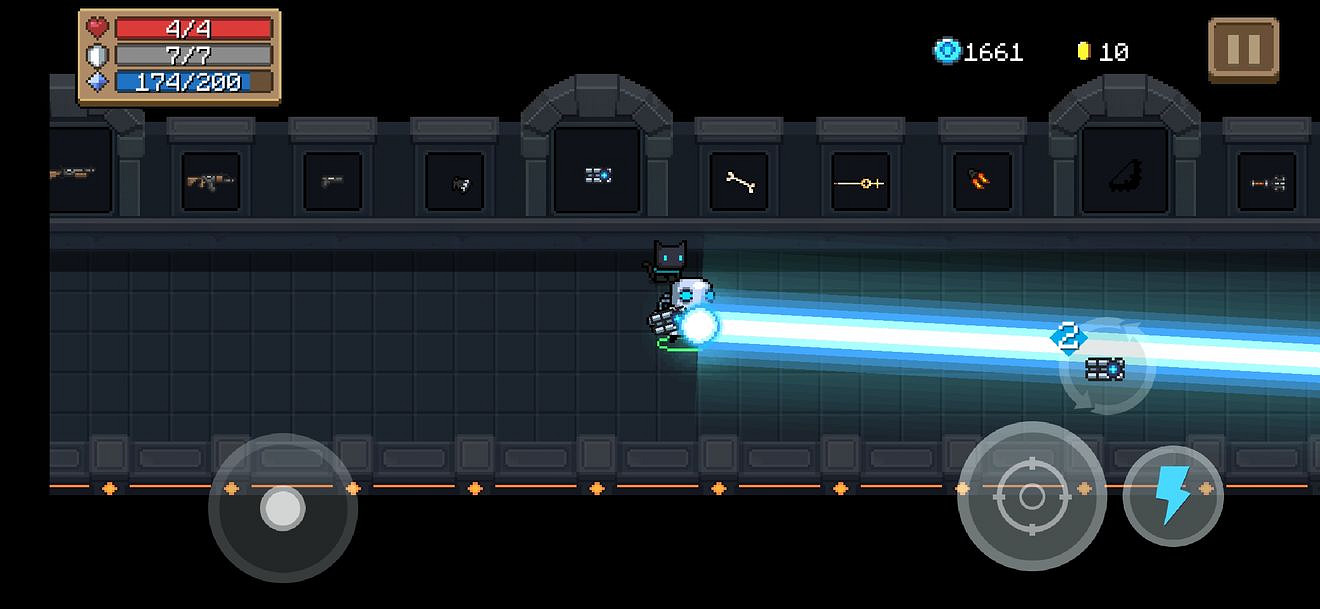 《元氣騎士》衛星浮遊炮怎麽樣 機器人初始武器衛星浮遊炮使用攻略