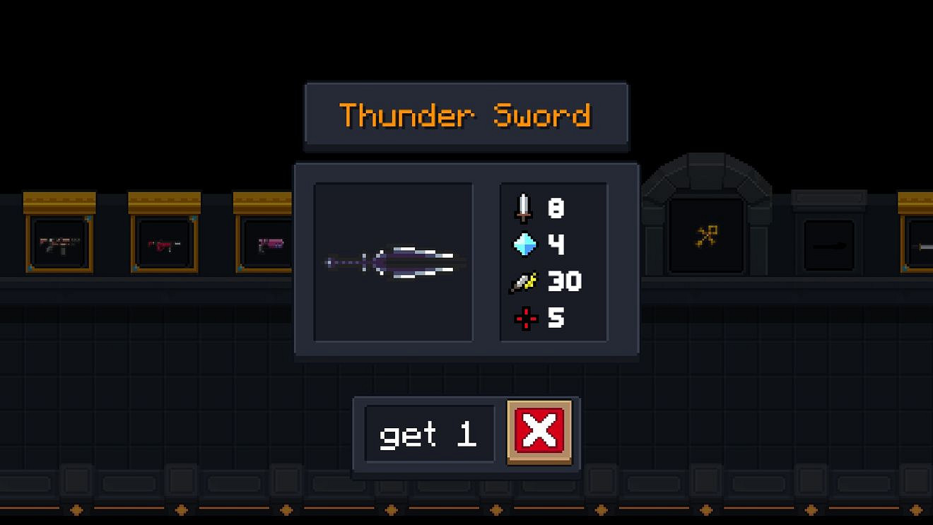 《元氣騎士》雷劍滿配攻略 雷劍怎麽滿配