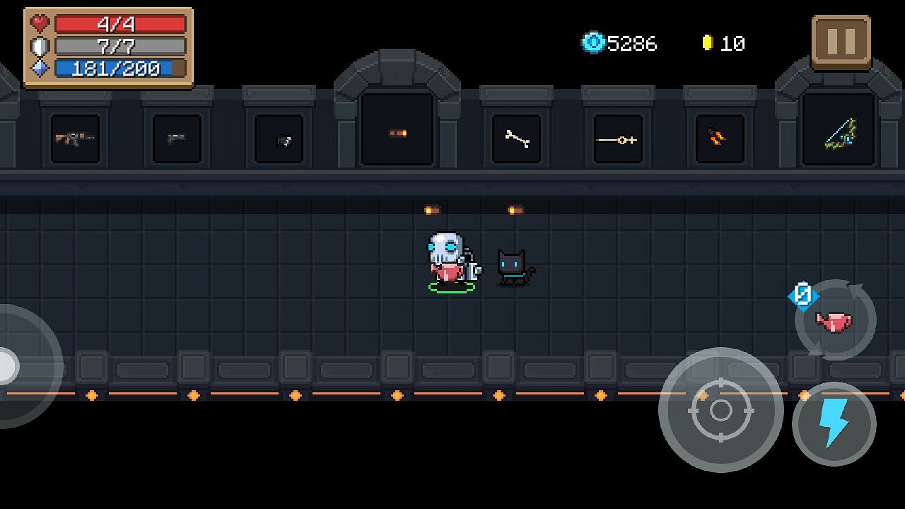 《元氣騎士》衛星浮遊炮怎麽樣 機器人初始武器衛星浮遊炮使用攻略