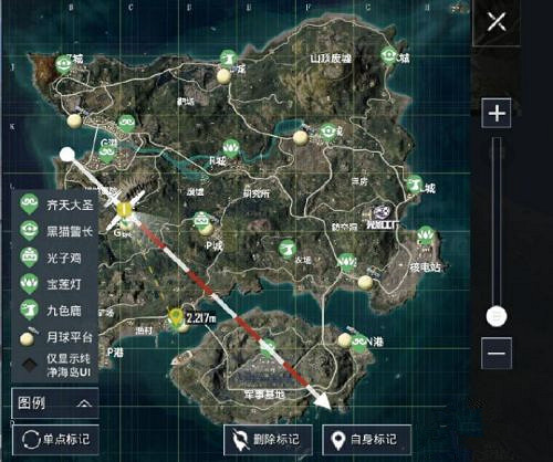 《和平精英》月球打卡點在哪 中秋月球平台打卡點位置介紹