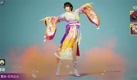 《和平精英》花間之火皮膚情報 花間之火槍械皮膚分享