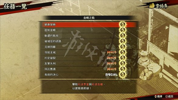 《戰國無雙5》圖文攻略：全劇情流程+全任務+全角色+全武器+全閃技+全任務+打鐵鋪+雜貨店+模式介紹+操作介紹+遊戲要點