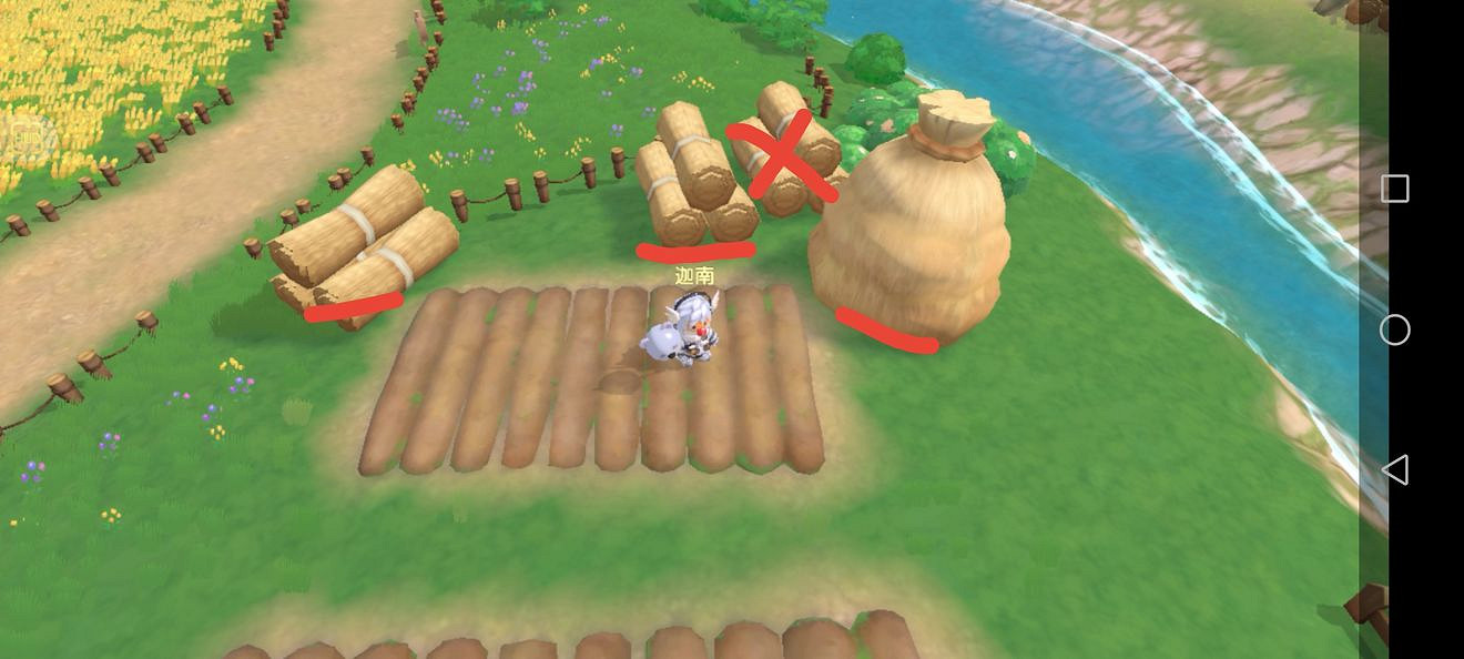 《摩爾莊園手遊》牧場草叢位置分享 牧場草叢都在哪