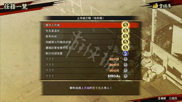 《戰國無雙5》圖文攻略：全劇情流程+全任務+全角色+全武器+全閃技+全任務+打鐵鋪+雜貨店+模式介紹+操作介紹+遊戲要點