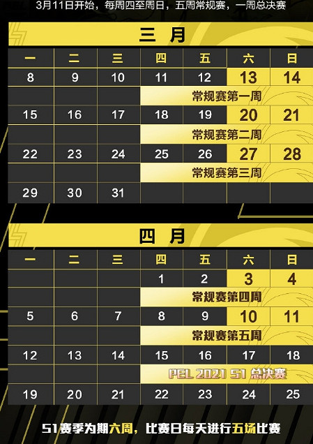 《和平精英》PEL2021S1賽季什麽時候開始 PEL2021職業聯賽開始時間介紹