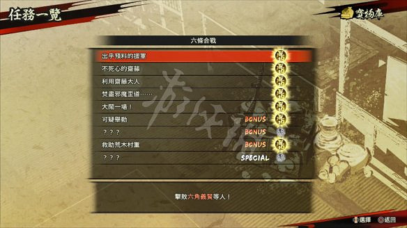 《戰國無雙5》圖文攻略：全劇情流程+全任務+全角色+全武器+全閃技+全任務+打鐵鋪+雜貨店+模式介紹+操作介紹+遊戲要點