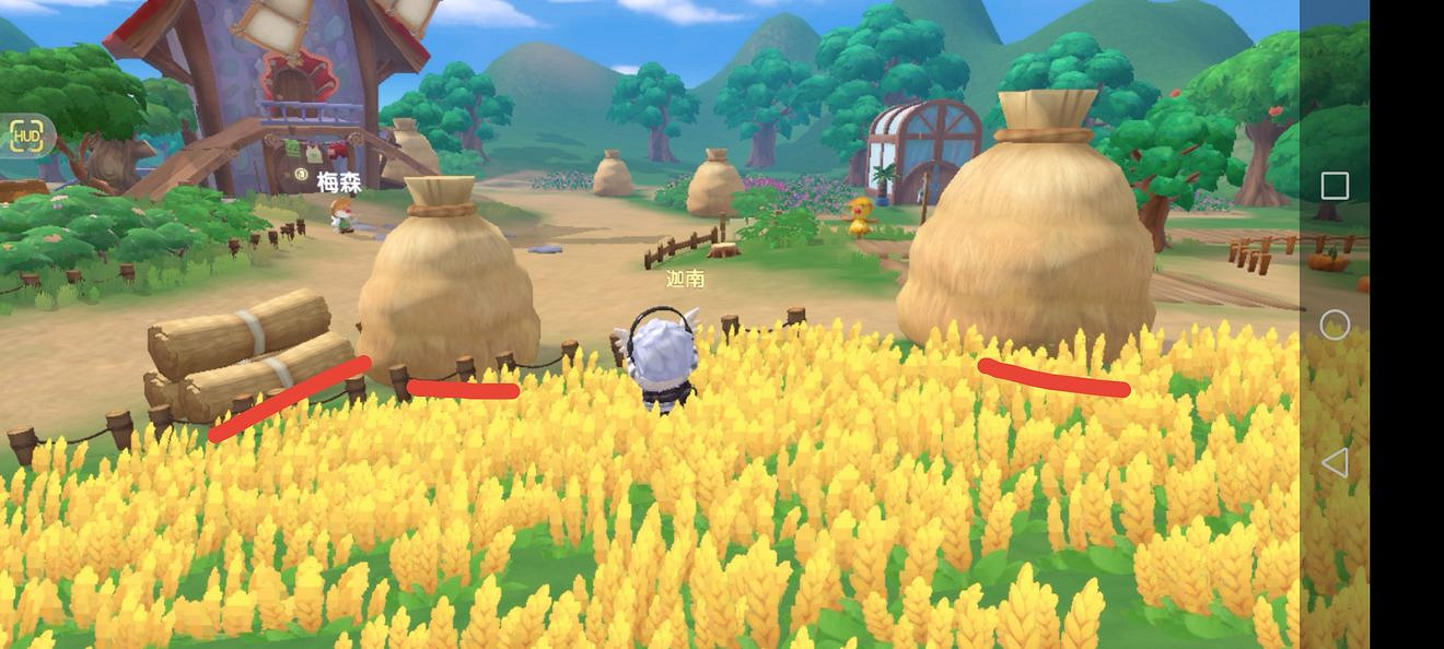 《摩爾莊園手遊》牧場草叢位置分享 牧場草叢都在哪