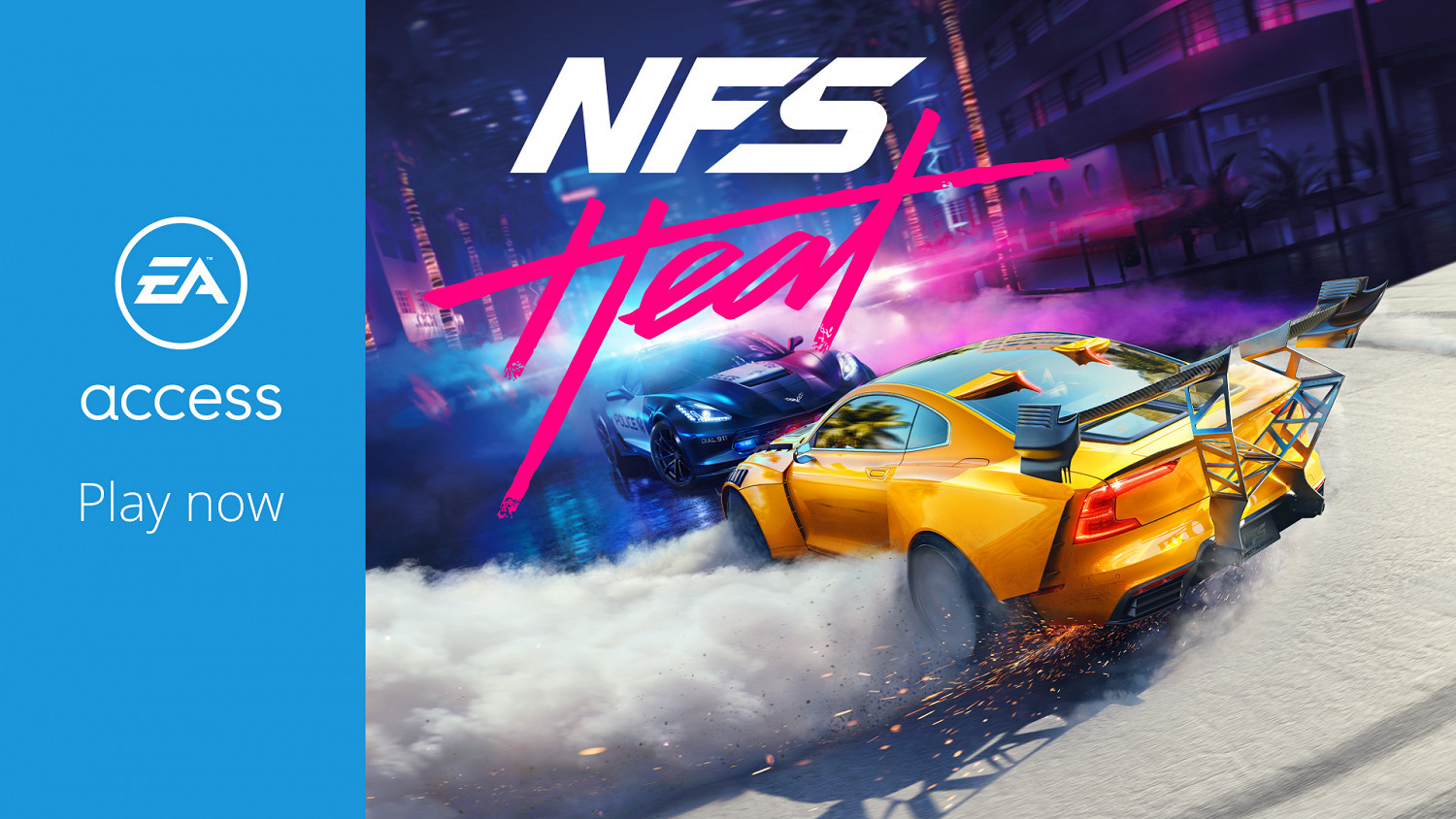 《極速快感:熱度》現已加入EA Access訂閱服務 《極速快感:熱度》現已加入EA Access訂閱服務