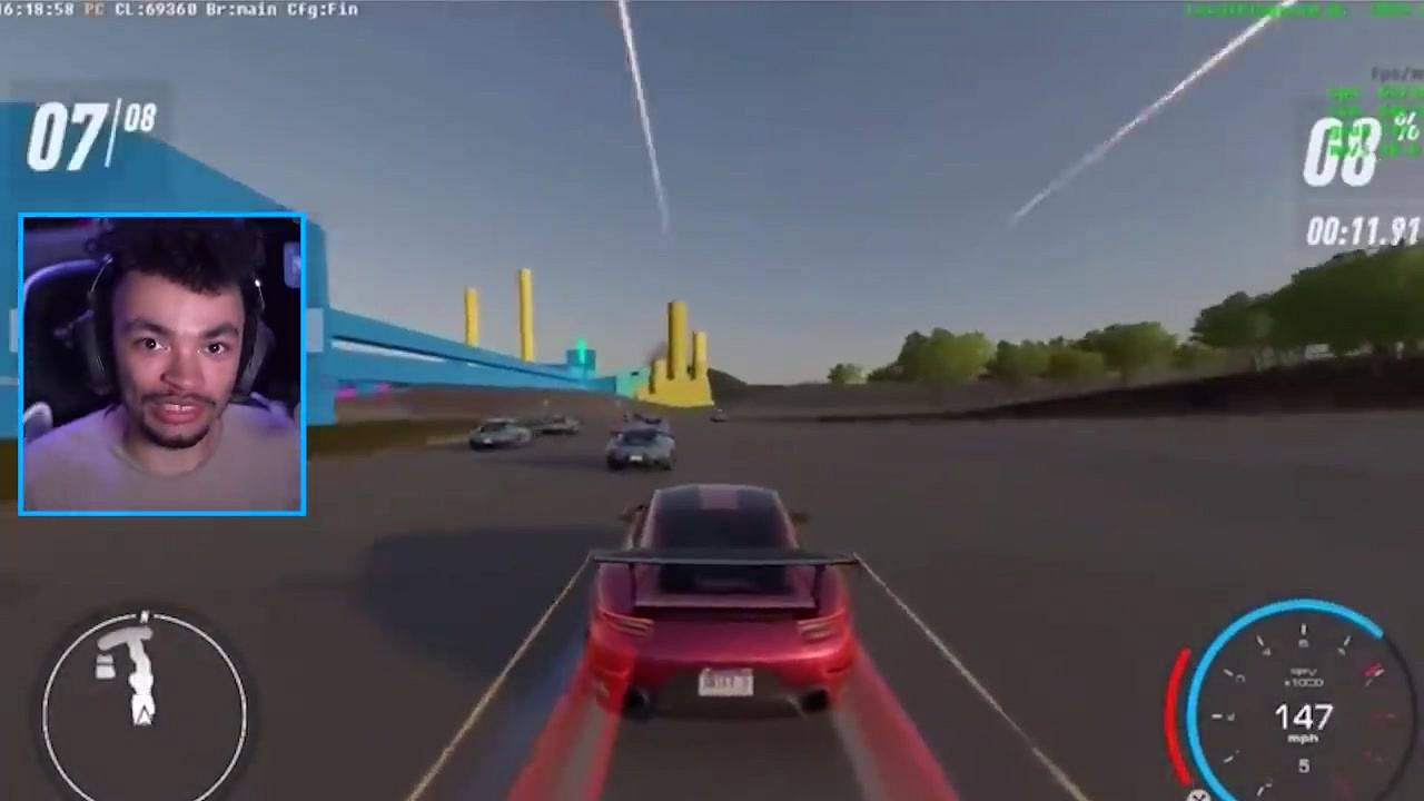 《極速快感》次世代新作原型版本實機洩露 《極速快感》次世代新作原型版本實機洩露