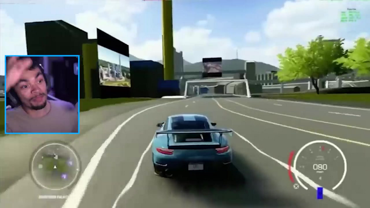 《極速快感》次世代新作原型版本實機洩露 《極速快感》次世代新作原型版本實機洩露