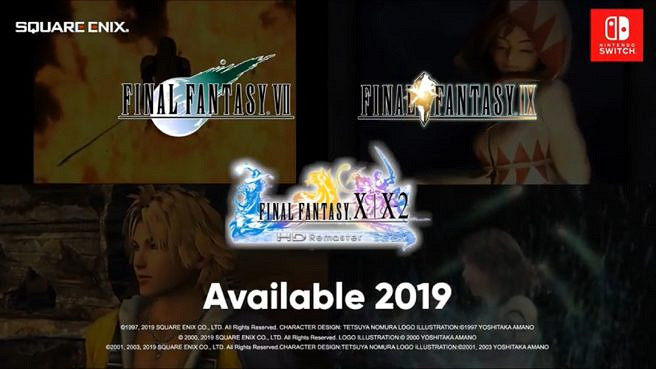 多款太空戰士系列遊戲確定移植任天堂Switch