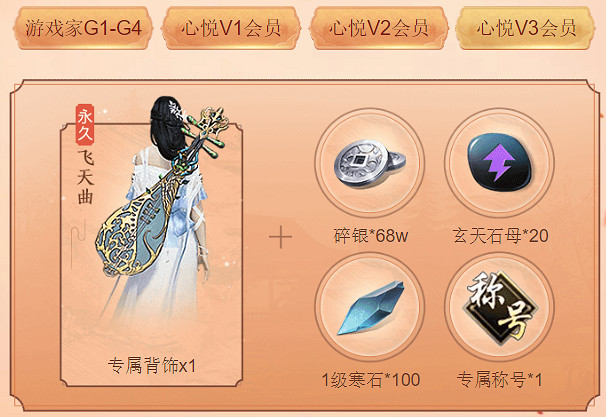 《天涯明月刀手遊》心悅福利有哪些 心悅福利介紹