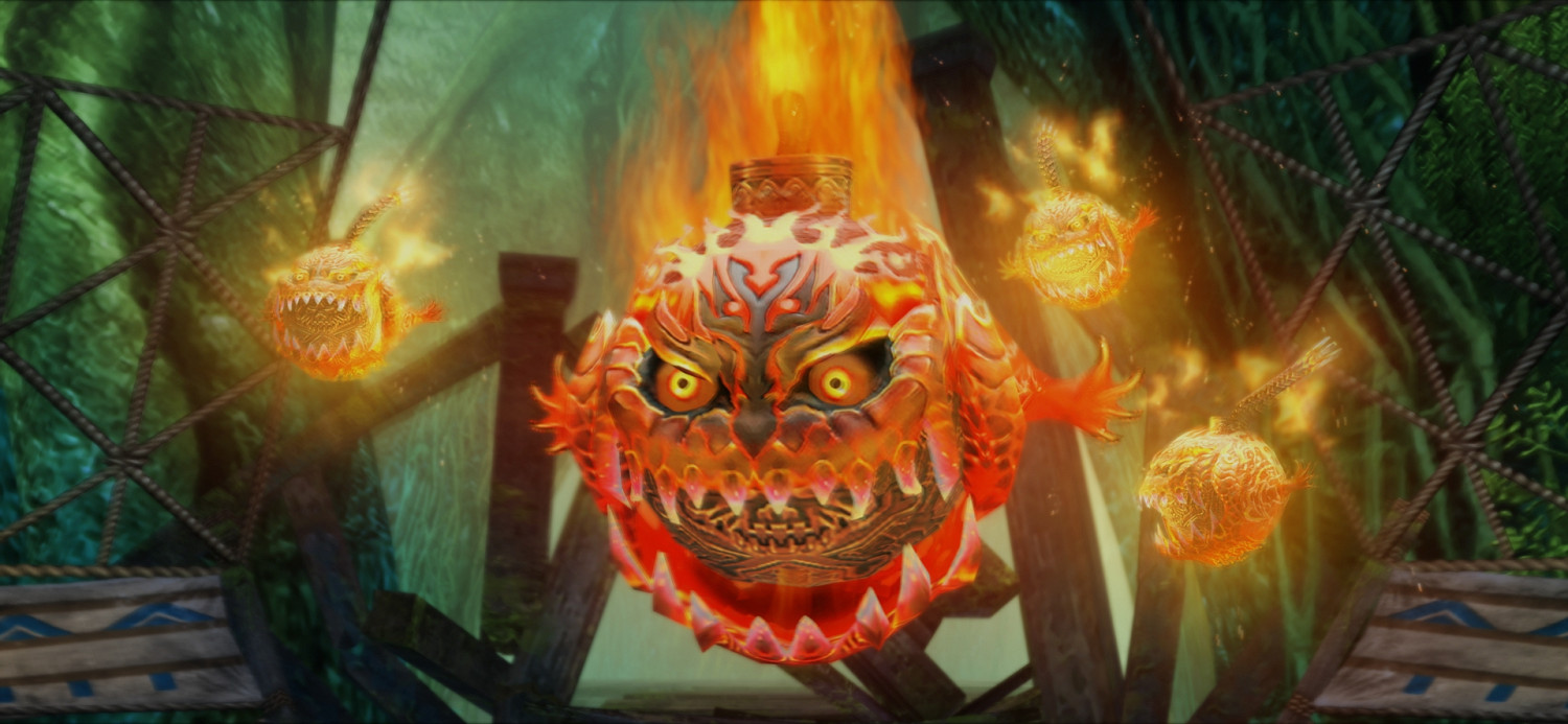 畫風突變！《太空戰士12》美工分享火球Boss戰插畫