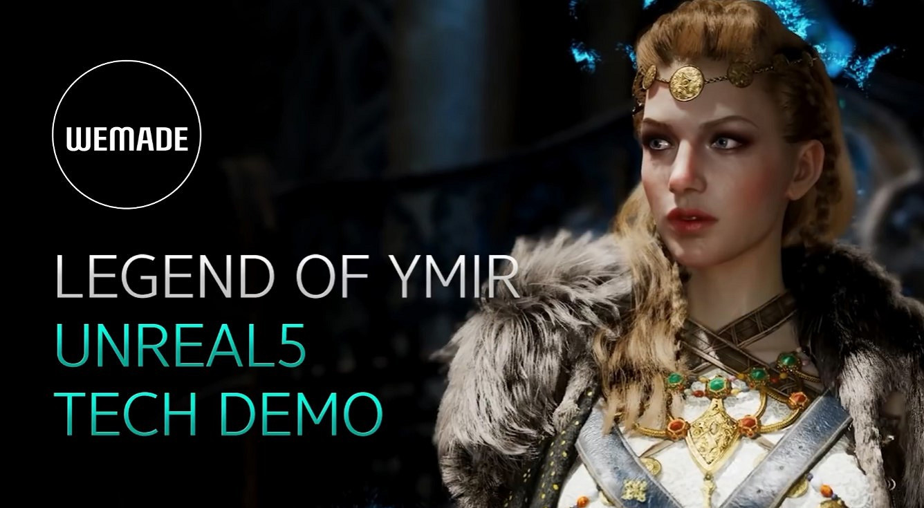 《傳奇》開發商娛美德新虛幻5遊戲展示 北歐小姐姐超美