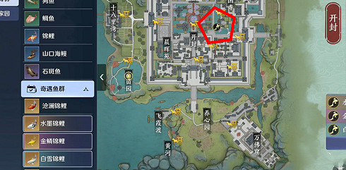 《天涯明月刀手遊》錦鯉水池 五行珍藏水攻略 《天涯明月刀手遊》錦鯉水池 五行珍藏水攻略