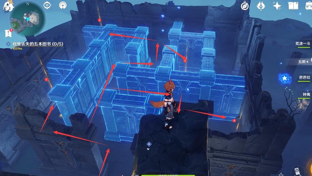 《原神》常夜靈廟迷宮怎麽走？常夜靈廟迷宮寶箱獲得方法