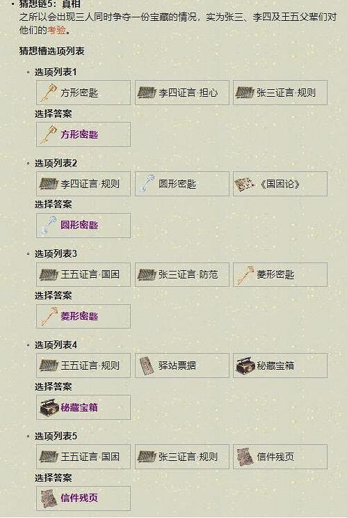 《天涯明月刀手遊》先人密藏案件怎麽破 先人密藏案件攻略 《天涯明月刀手遊》先人密藏案件怎麽破 先人密藏案件攻略